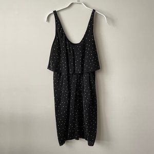 Babaton Silk Polka Dot Dress